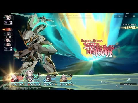 E0S1 Jiaoqiu ft. E1S0 Firefly Super Break Team 0 Cycle vs Kafka | Honkai Star Rail 2.4