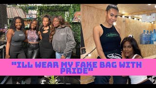 "I'll wear my fake designer bag with pride!!" ft. Style & City Diaries