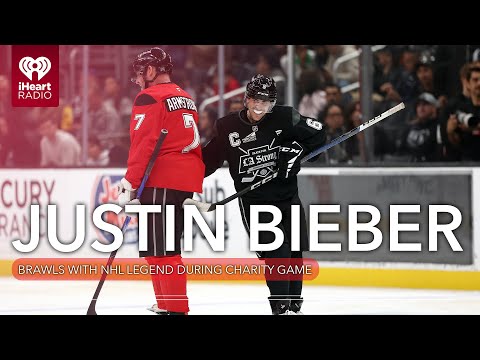 Justin Bieber Brawls With NHL Legend During Charity Game | Fast Facts