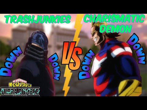 I CHALLENGED CHARISMATIC DEMON To See WHO IS THE BEST My Hero Ultra Rumble Content Creator!!!