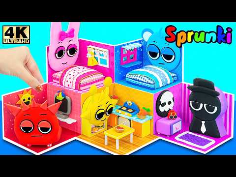 Incredibox Sprunki | DIY Simon, Raddy Pinki Edition New House from Cardboard, Game Book, Kinder Joy