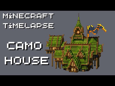 Camoflauge House - Minecraft Timelapse by shovel241