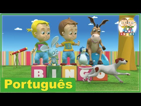 BINGO | Canções Creche Pré-Escolar | BBtwins | Vídeos HD | Português