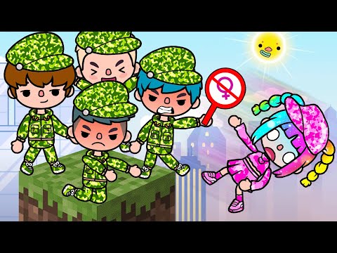 I Hid My Gender At Military School | Toca Life Story | Toca Boca