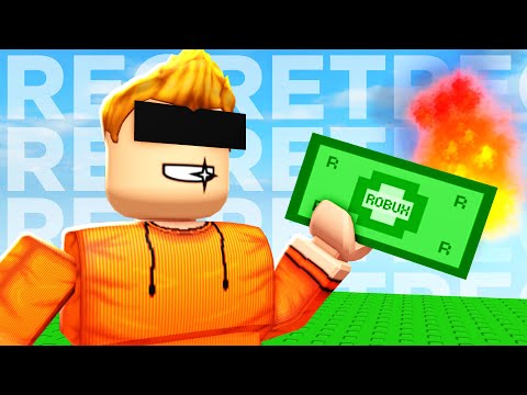 I paid robux to play this game.. I regret it