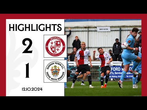 Woking 2-1 Slough Town | Match Highlights