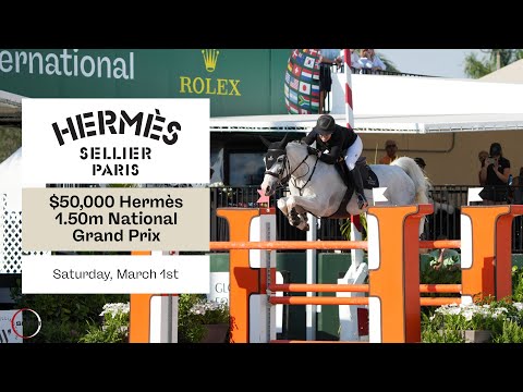 Watch the $50,000 Hermés 1.50m National Grand Prix