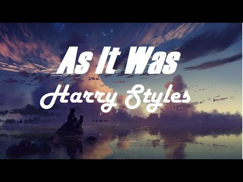 Harry Styles - As It Was (lyrics)