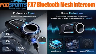 Reasons You Need FX7 Bluetooth Mesh Intercom In Your Motorcycle Helmet