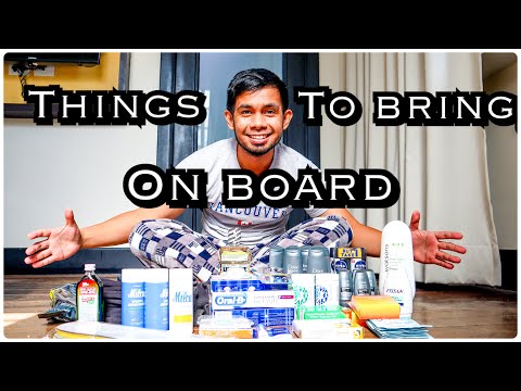 Things to bring on board the ship | Seaman Vlog | Raptv