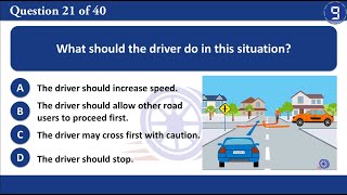 2024 driving test Ireland questions and answers - Mock theory test Ireland # 2