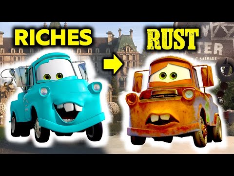 How Mater Went From HELLA Rich To REALLY Rusty In Pixar Cars...FULL STORY