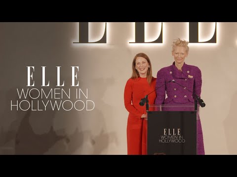 Julianne Moore and Tilda Swinton Celebrate Their Friendship | Women in Hollywood | ELLE