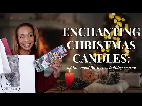 Enchanting Christmas Candles: Set the Mood for a Cozy Holiday Season!