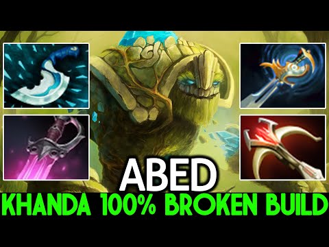 ABED [Tiny] 100% Broken Build No Mercy 21 Kills Dota 2