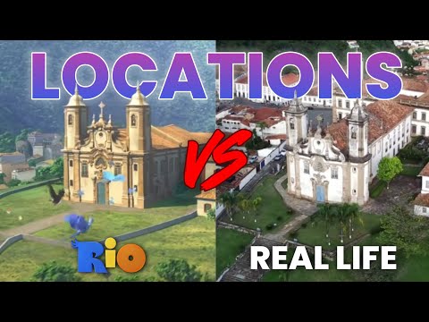 Rio Locations - In The Movies vs. In Real Life