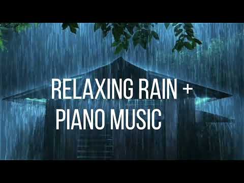 Deep Sleep and Relaxing Piano Music With Rain ,Thunder And Nature Sound | ASMR For Fast Sleep