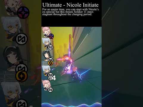 3 Nicole initiator #zenlesszonezero #gameplay #guide #Soldier11 #Astra #Yao #Nicole #rotation