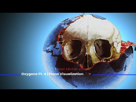 Jean Michel Jarre - Oxygene Pt. 4 | Piano Visualization 🎵✨