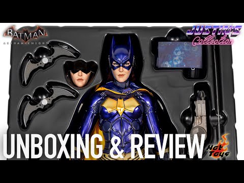 Hot Toys Batgirl Purple & Gold Suit Batman Arkham Knight Unboxing & Review