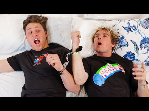 BEST FRIENDS HANDCUFFED FOR 24 HOURS!!