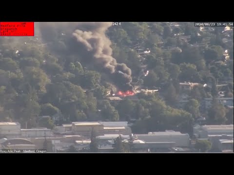 Oakdale Minute Market Fire 6/23/2023 - Medford, Oregon