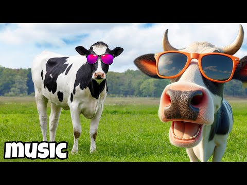 FUNNY COW DANCE 100│Cow Song & Cow Videos 2024 | Cow music | funny dancing cow | gaiya | cow dance 4