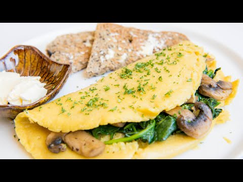 Vegan omelette recipe using Velicious®️ Egg Replacement Premix!