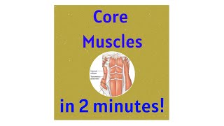 Core Muscles in under 2 mins!