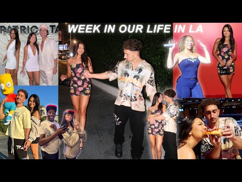 WEEK IN OUR LIFE IN LA VLOG! GOING TO LA EVENTS, RYAN WENT ON LOVE ISLAND, WE GOT ROBBED & MORE