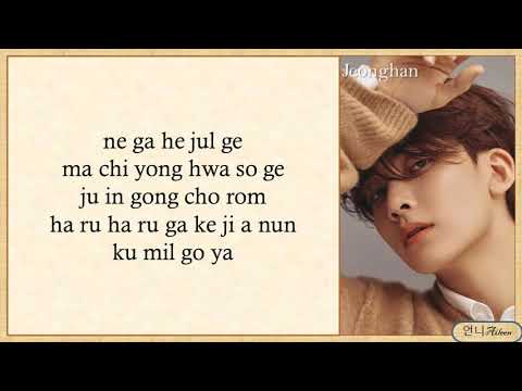 Jeonghan 정한 (SEVENTEEN) - Dream (Korean Ver.) Easy Lyrics