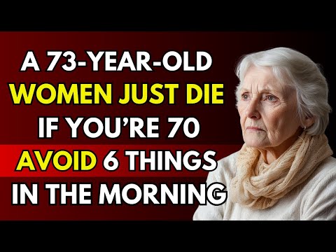 A 73-year-old women PASSED AWAY early this morning. Avoid 6 things in your 70s | Life Advice