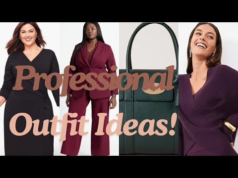 Dress Business Professional, No Suit?! Work outfit ideas for women.