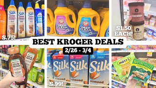 BEST KROGER DEALS | BUY 5 SAVE $5 MEGA EVENT DEALS | SAVE MONEY ON GROCERIES | 2/26 - 3/4