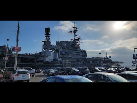 Visiting the USS Midway Museum in San Diego, CA on the Honda Groms