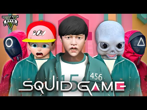 ကျနော် Squid Game ကစားပွဲကြီးကို စီစဥ်ကျင်းပခဲ့တယ် | I made a Squid Game in GTA V | SMART On Live