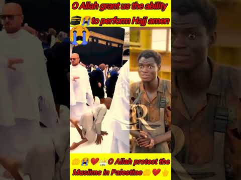 O🤲Allah😭grant us the ability to perform🕋Hajj beautiful Quran reactions African boy #quran#shortvideo