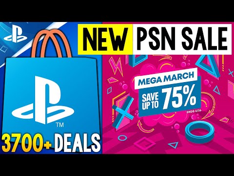 GIGANTIC NEW PSN SALE LIVE NOW! PSN Mega March Sale 3700+ Deals (NEW PlayStation Deals 2025)