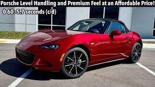 2025 Mazda MX-5 Miata Grand Touring: TEST DRIVE+FULL REVIEW