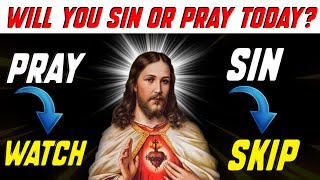 Will You Sin Or Pray Today? God Asking You! Gods Massage For You Today ||