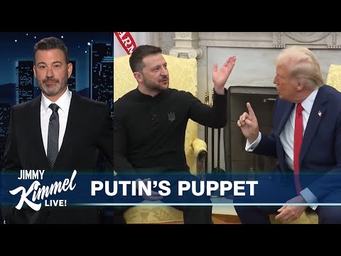 Trump Berates Zelensky, Vance Wants a Thank You, Jimmy's Oscars Recap & Guillermo on the Red Carpet