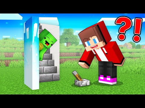 Mikey and JJ Built a 100% Invisible Base in Minecraft (Maizen)