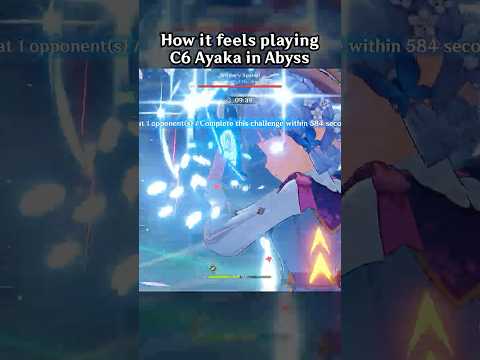 HOW IT FEELS PLAYING C6 AYAKA IN ABYSS