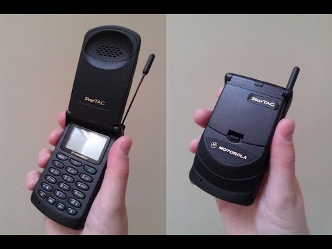 The Motorola flip phone from the 90s was peak technology