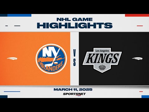 NHL Highlights | Islanders vs. Kings - March 11, 2025