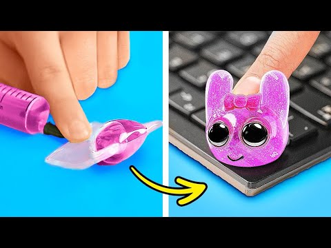 📚 AWESOME SCHOOL HACKS FROM TIK TOK 🎨 Cool DIYs & Art Hacks For Back to School by 123 GO! ✏️