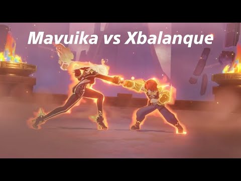 Mavuika vs Xbalanque - Genshin Impact JP Dub + Engsub | From Mavuika's Story Quest Cutscene