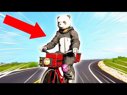 EXTREME PANDA MOUNTAIN BIKING! (Riders Republic)