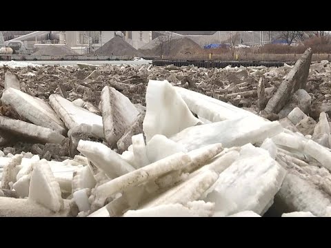 Flood warning: Massive ice jam causing concern in Lake County