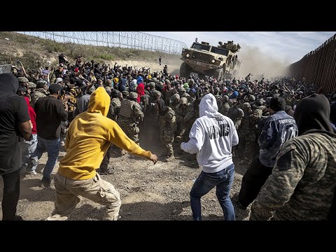 Migrants Storm US Marines… Get Deported Instantly